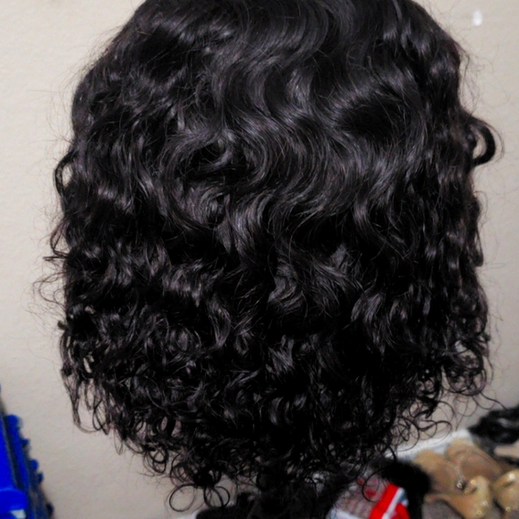 Water wavy Brazilian Human hair 12 inch. - Picture 1 of 3